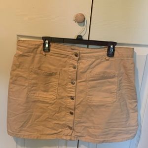 Primark button skirt